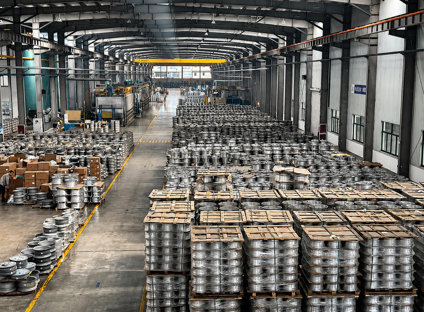 Rexa forged wheel manufacturing facility