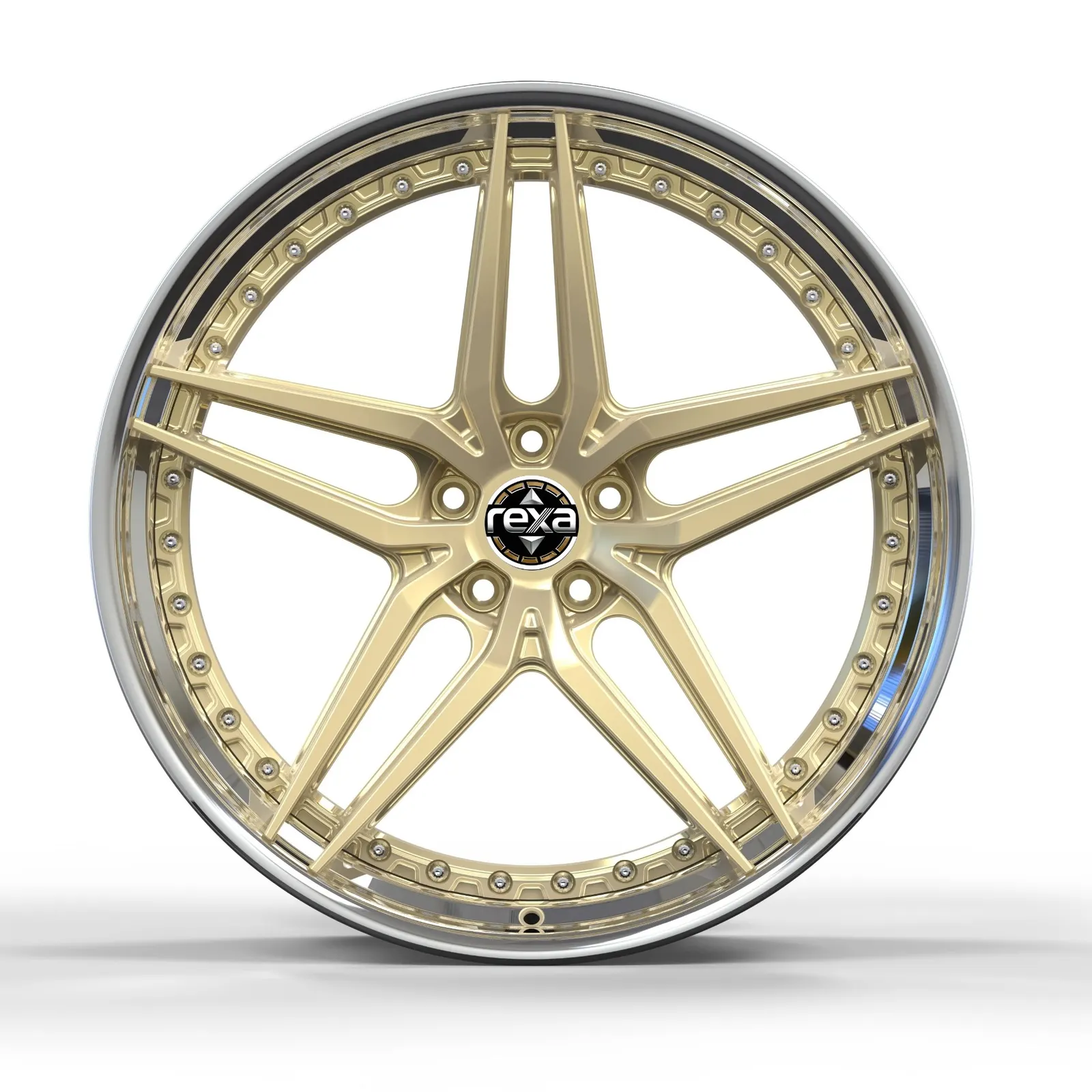 Hot Sell Customizable Aluminium Alloy Wheel Hub Modified Wheels for Passenger Car alternate view