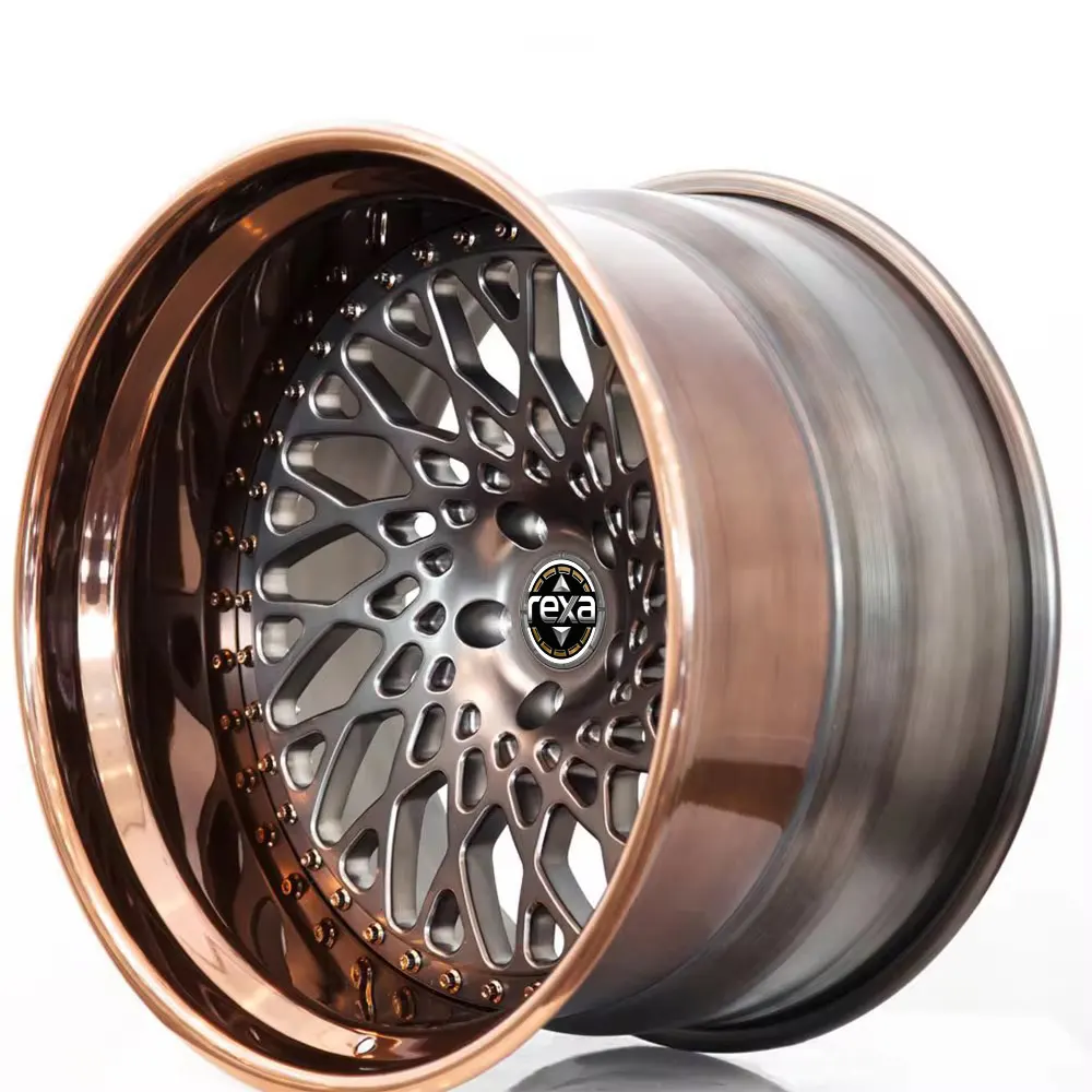 Factory Custom Aluminum 1-Piece Forged Alloy Wheels 17 18 20 21 22 24 26 Inch Passenger Rims 5x112 5x120 5x114.3 Rims